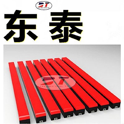 東泰生產(chǎn)高分子抗靜電橡膠緩沖條 礦用皮帶機(jī)緩沖膠條 